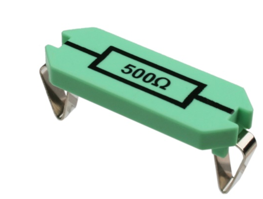 Resistor 500 ohm 1/2W 5% (DIN)