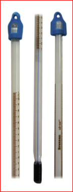 Blue Lo-tox Organic Filled Thermometer -10 to 50C