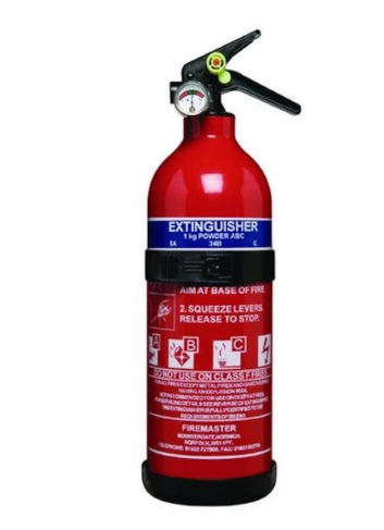 Fire Extinguisher 1kg Class ABC