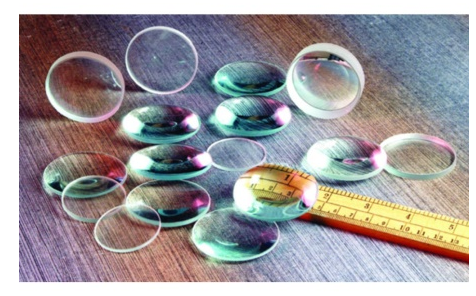 Lenses Biconvex Glass 50mm dia F=50mm