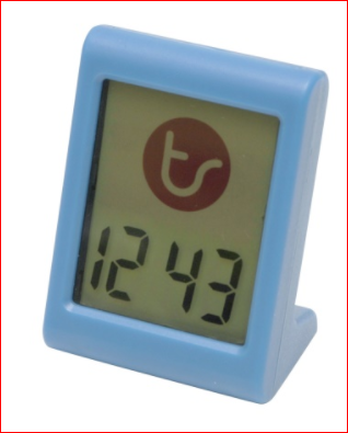 LCD Clock With Leads